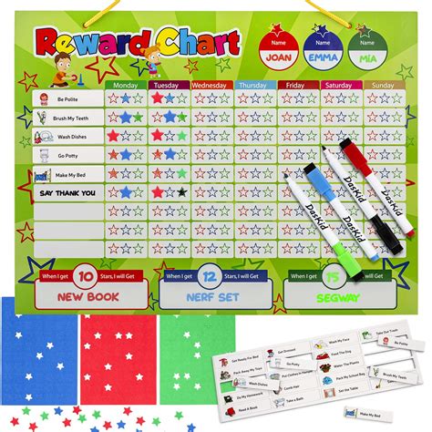 Buy Magnetic Reward Chart Set Includes 20 Magnetic Chores 240