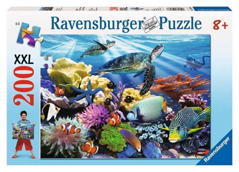 Ocean Turtles 200 Xxl Piece Jigsaw Puzzle Ravensburger