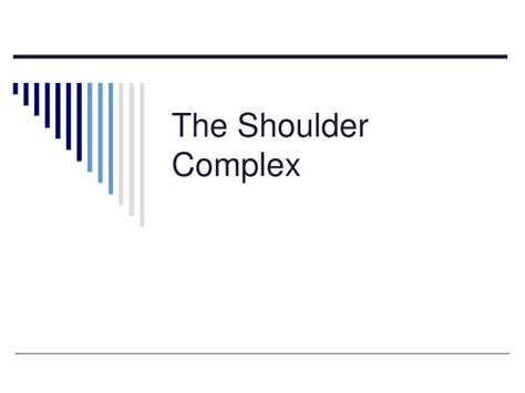 Ppt The Shoulder Complex Powerpoint Presentation Free Download Id