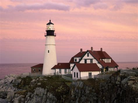 The history of the portland head light dates back to the 18th century, when maine was a part of massachusetts. HDmax - Portland Head Lighthouse, Maine » Tapety Kraje HD