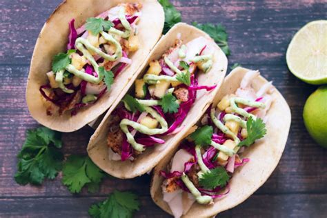 Baja style fish tacos made with an easy beer batter for crunchiness and flavor. Grilled Fish Tacos with Cabbage and Jicama Slaw and ...
