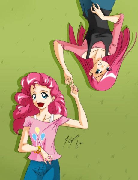 57848 Artistshinta Girl Duality Humanized Pinkamena Diane Pie