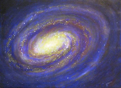 Milky Way Galaxy Painting By Jean Ehler Saatchi Art