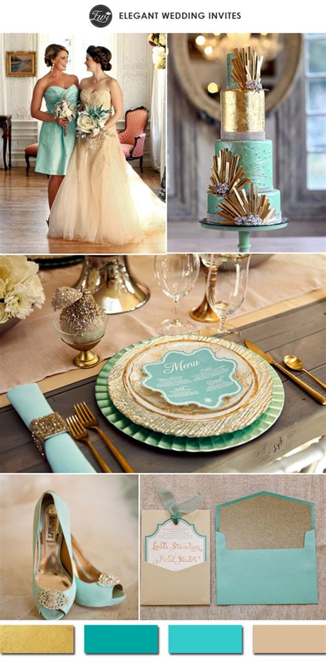 Rose Gold Wedding Color Schemes
