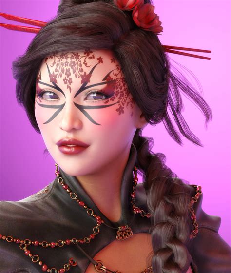 Mikka For Mei Lin 8 Daz 3d