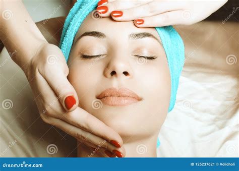 Anti Aging Facial Massage Stock Image Image Of Care 125237621