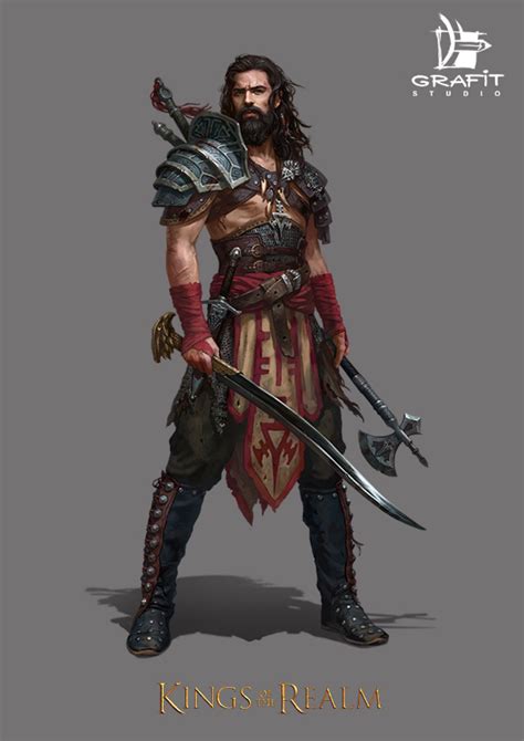 Kings Of The Realm Character Portraits Concept Art Characters