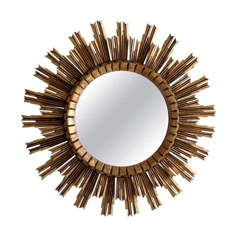 Italian Giltwood Sunburst Mirror For Sale At 1stdibs