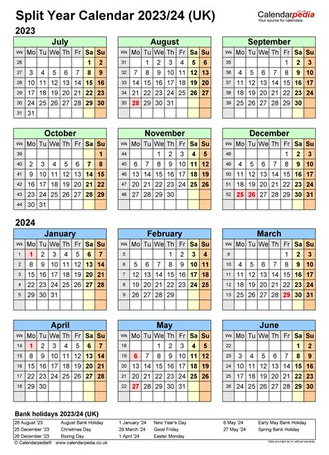 August 2023 To June 2024 Calendar Get Your Hands On Amazing Free