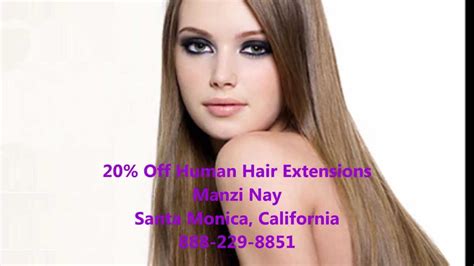 They are tangle free, remy human hair, do not thin out and always thick!! Santa Monica Human Hair Extensions 20% Off by Manzi Nay ...