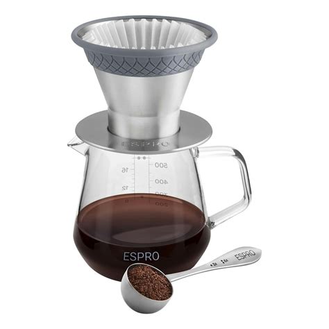 Espro Bloom Pour Over Coffee Brewer Kit Clear Coffee Huckberry