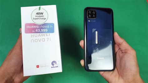 Huawei Nova 7i Unboxing And Quick First Look Youtube