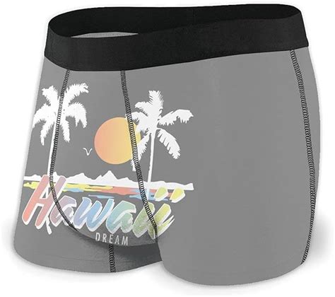 Men S Boxer Briefs Hawaiian Dream Beach Sunset D Print No Ride Up