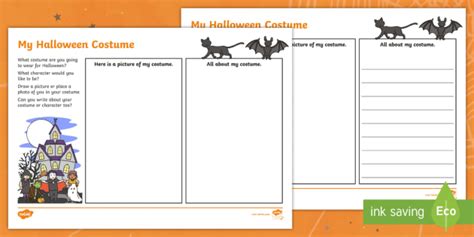Halloween Costumes Worksheet Teacher Made