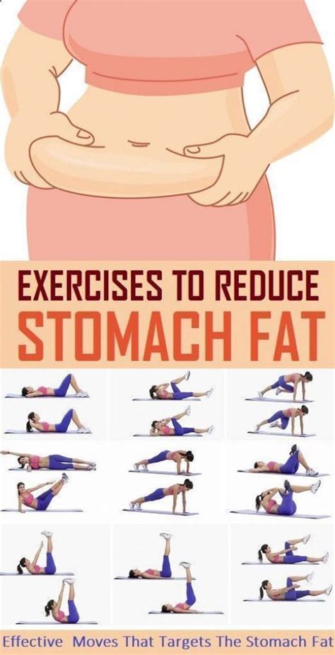 Belly Fat Workouts And Exercises Panosundaki Pin