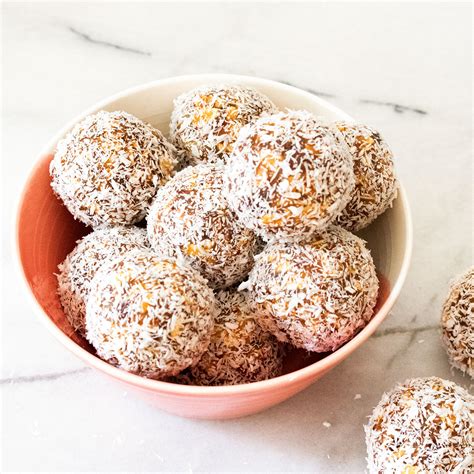 Salted Coconut Caramel Energy Balls Recipe Eatingwell