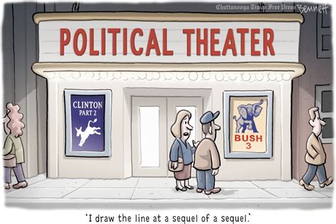 political theater politicians are poody heads