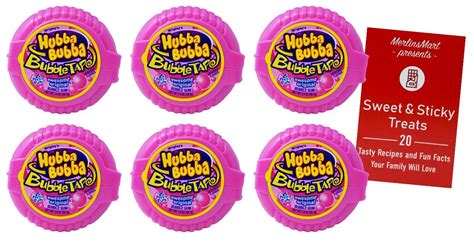 Buy Hubba Bubba Chewing Gum Tape Roll Original Bubblegum Flavor 6