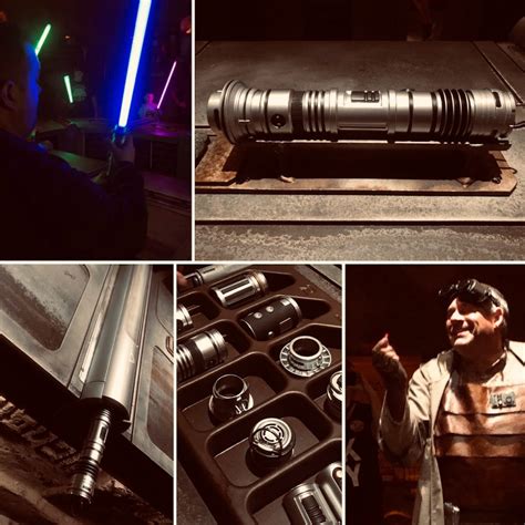 Building A Lightsaber In Savis Workshop In Star Wars Galaxys Edge