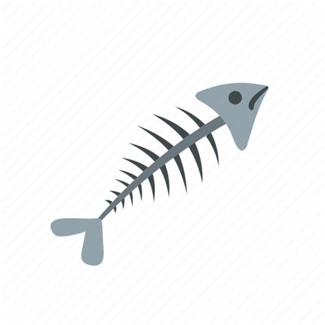 Bone Fish Fish Bone Life Logo Sea Skeleton Icon Download On