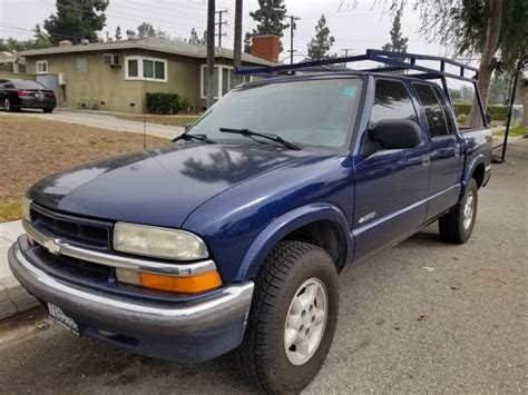 Chevy S10 4x4 2001 Crew Cab For Sale In West Covina Ca Offerup