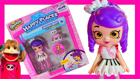 Shopkins Happy Places Doll Melodine Shoppie Doll Playset Unboxing Toy