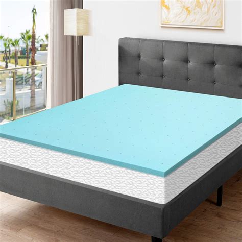 Twin Bed Memory Foam Mattress Topper Idabydesign
