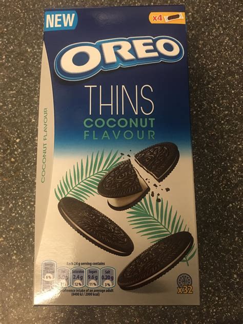 A Review A Day Todays Review Oreo Thins Coconut
