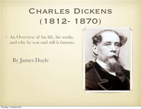 Charles Dickens Life Overview