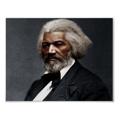 Frederick Douglass Colorized Poster Frederick Douglass