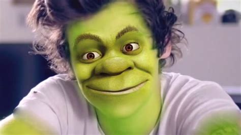 Shrek Creepy Face