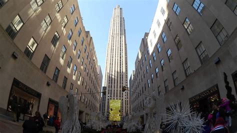 Rockefeller Center Fifth Avenue New York City Usa Youtube