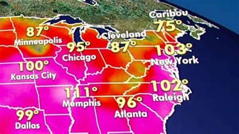 Forecasters Warn Of Dangerous Heat Wave For Midwest East Coast On