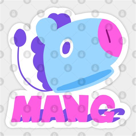 Bt21 Mang Mang Sticker Teepublic
