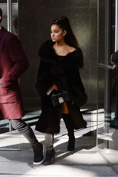 ariana grande is stylish out in nyc 12 18 2018 celebmafia