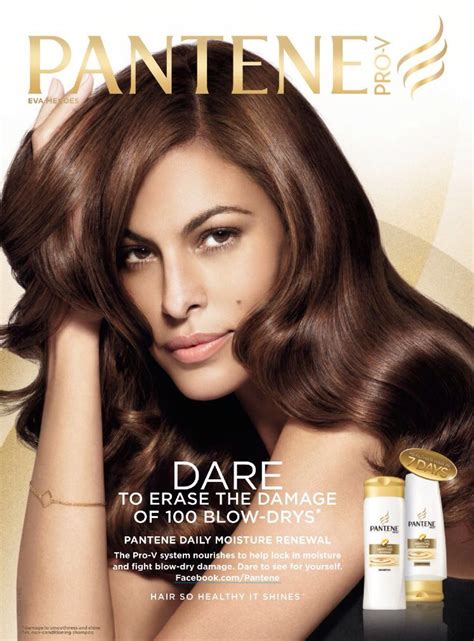 This Ad Of Pantene Pro V Is An Example Of Glamour The Spectator Buyer