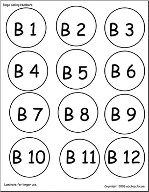 Printable Bingo Chips Printable Word Searches