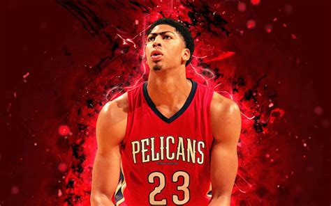 Download Wallpapers 4k Anthony Davis Abstract Art Basketball Stars