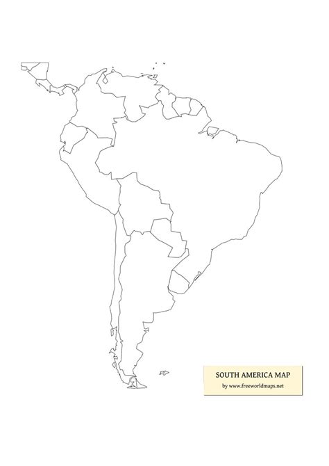 25 Blank Map Of The Americas Maps Online For You