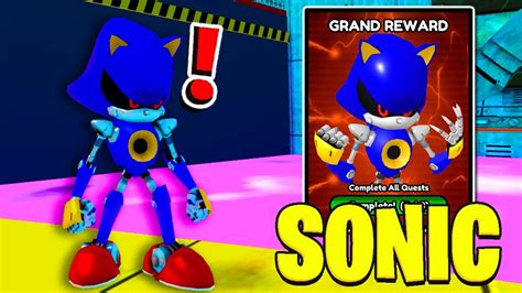 Den Nye Metal Sonic I Sonic Speed Simulator Roblox Youtube