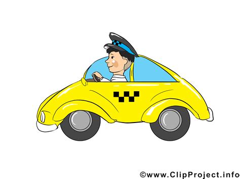 Chauffeur De Taxi Clipart Gratuit Métier Dessins Gratuits