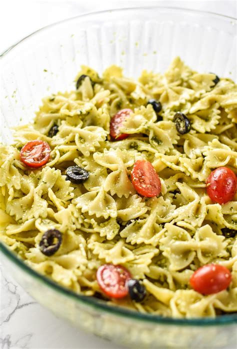 Easy pesto pasta recipe