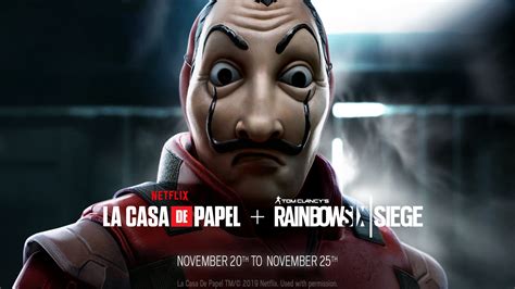 Rainbow Six Siege Inicia Evento Gratuito Dedicado A La Casa De Papel