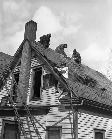 N Fifth Ave House Fire March 1940 Ann Arbor District Library