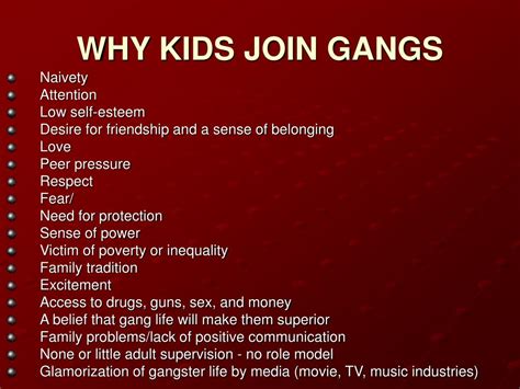 Ppt Gangs In America Powerpoint Presentation Free Download Id696674