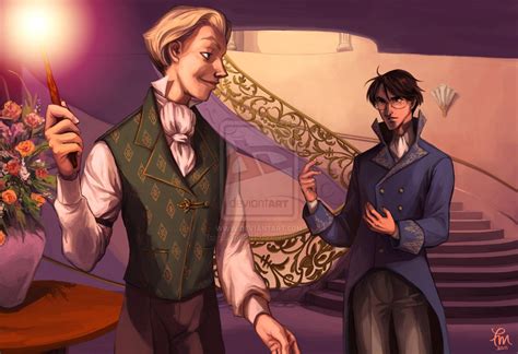 Harry And Draco Commission By Flominowa Harry Potter Fan Art Harry