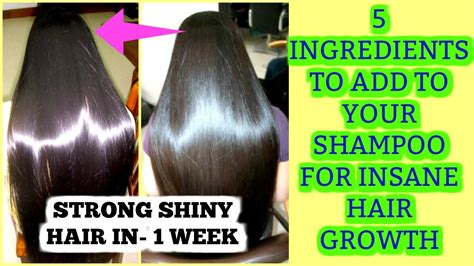This is also prevents the hair from breaking and falling, keeping hair strong ensuring fast growth. MIX THESE 5 INGREDIENTS IN YOUR SHAMPOO FOR FAST HAIR ...