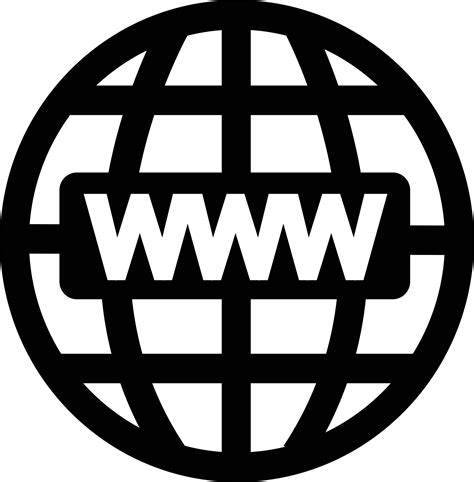 World Wide Web Icon Sign Symbol Design 10159108 Png