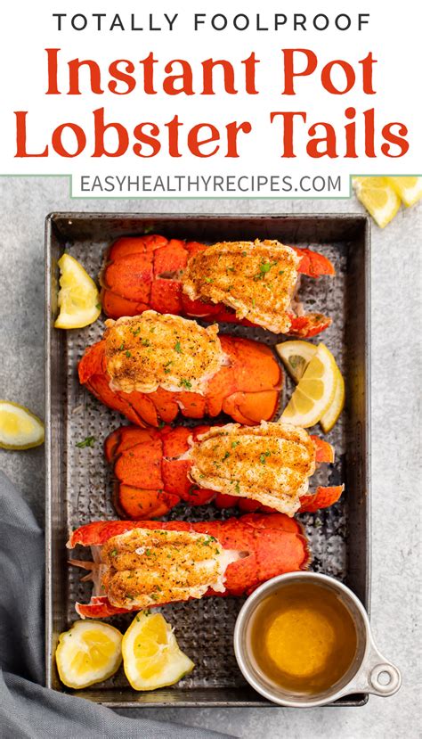 Instant Pot Lobster Tails Easy Healthy Recipes
