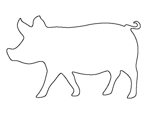 Image Result For Pig Stencil Pig Crafts Stuffed Animal Patterns